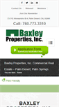 Mobile Screenshot of baxleyproperties.com
